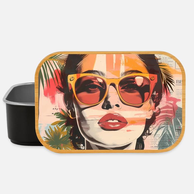 Sommer-Portrait - Lunch Box - Schwarz