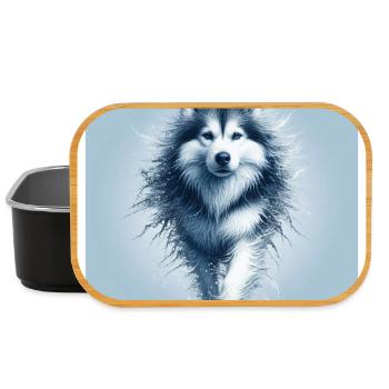 Schlittenhund - Lunch Box - Schwarz - Vorne