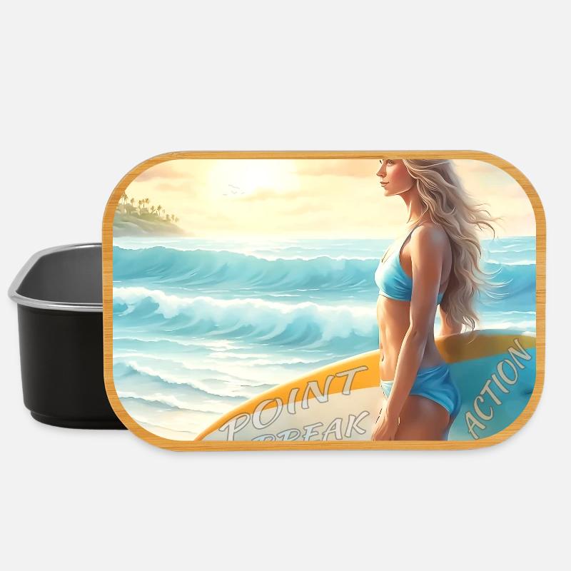 Girl Action Surf Point Break 2 - Lunch Box - black