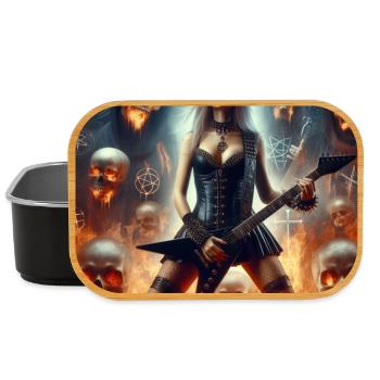 Hell dominated by heavy metal - Lunch Box - black - Front
