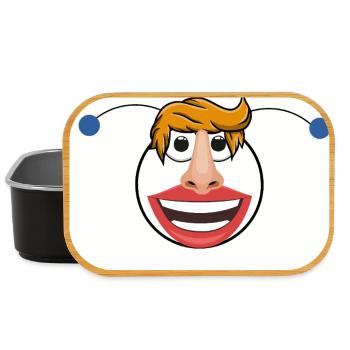 Der lustige Kerl - Lunch Box - Schwarz - Vorne