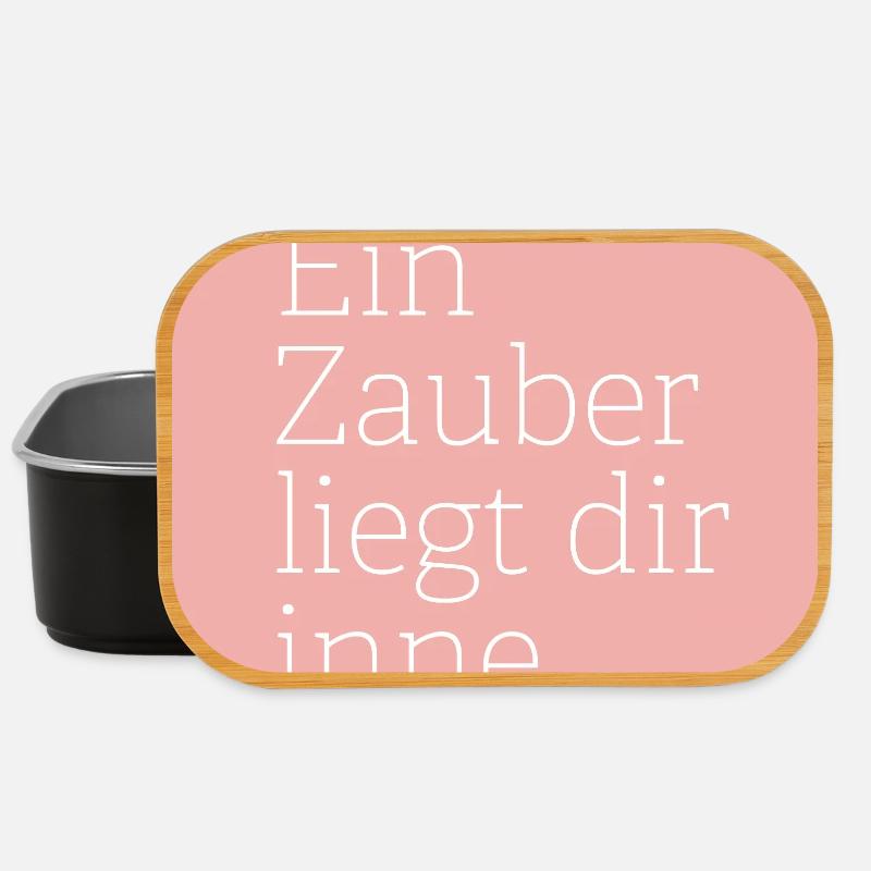 Vous avez une magie en vous. - Boîte à goûter - noir