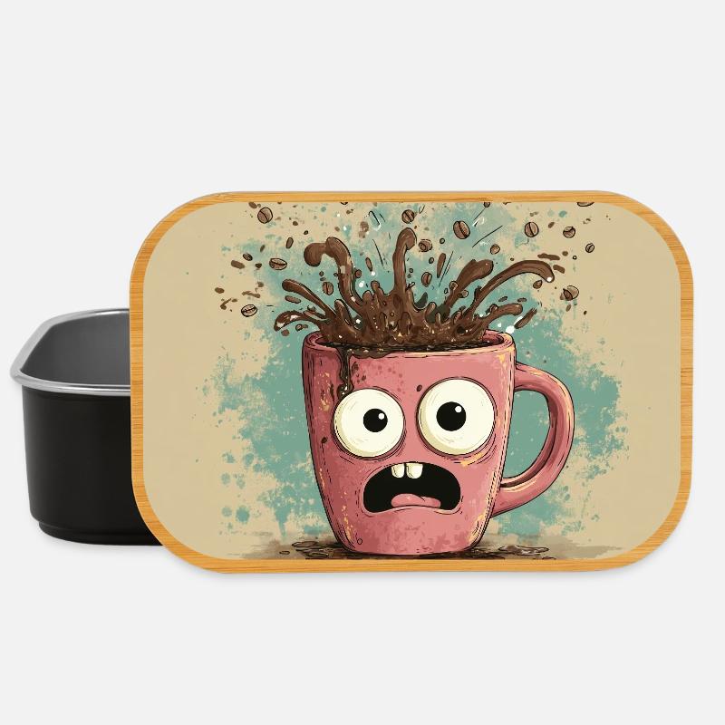 Caffeinated Chaos - Lunch Box - Schwarz