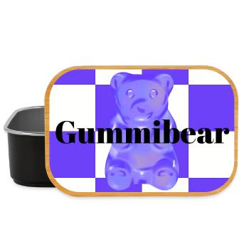 Gummy Bear Cozy Cuddle Trend Design - Lunch Box - black - Front