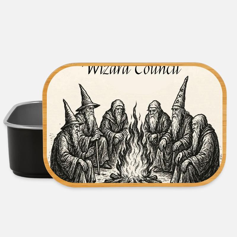 Wicca Wizard Rat - Lunch Box - Schwarz