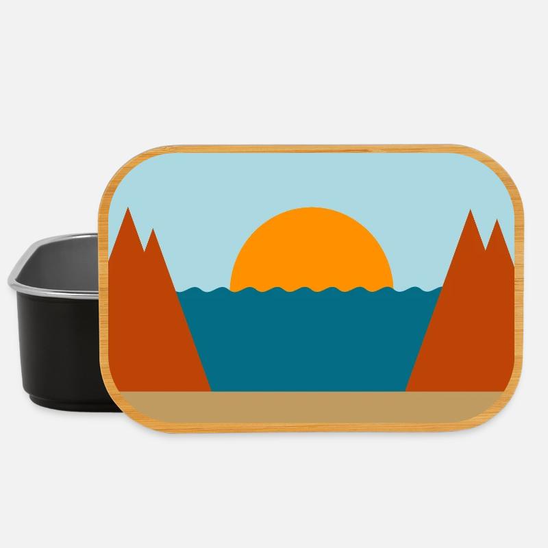 Automne - Boîte à goûter - noir