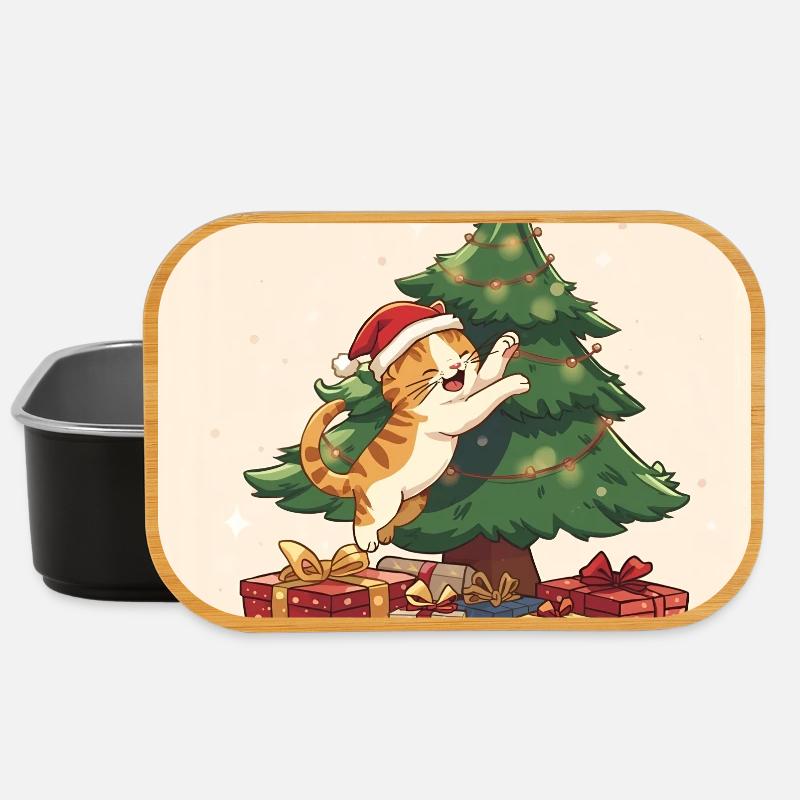 Cat Playtime - Lunch Box - Schwarz