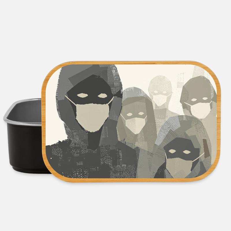 Masked Collective 2020 - Lunch Box - Schwarz