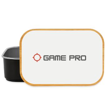 Logo du réticule Game Pro - Boîte à goûter - noir - Devant