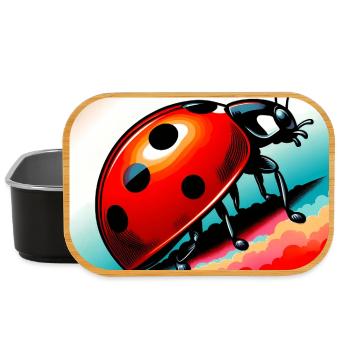 Marienkäfer - Lunch Box - Schwarz - Vorne