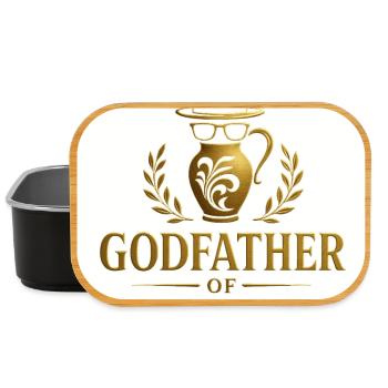 Godfather of Bembel by Bembeltown - Lunch Box - Schwarz - Vorne