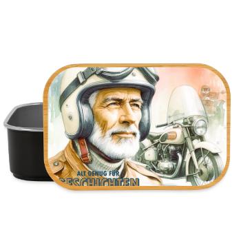 Geschichten und Abenteuer - Lunch Box - Schwarz - Vorne