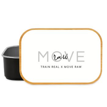 Move echtes Training echte Bewegung - Lunch Box - Schwarz - Vorne