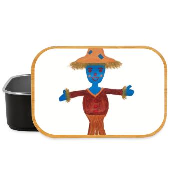 Motif de l’Enfant Épouvantail Susi - Boîte à goûter - noir - Devant