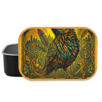 Blackbird, the Magician - Lunch Box - black - Front