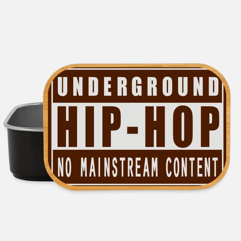 Underground hip-hop - Lunch Box - black