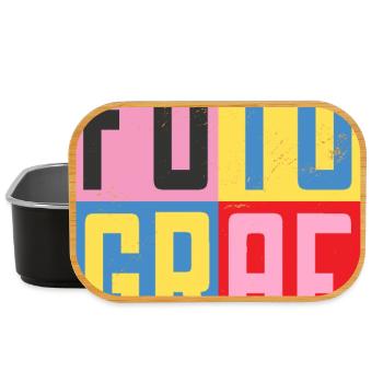 Fotograf Design - Lunch Box - Schwarz - Vorne