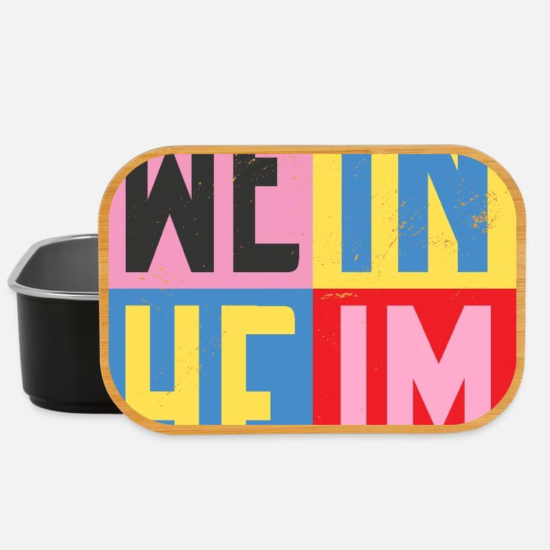 Weinheim Design - Lunch Box - Schwarz