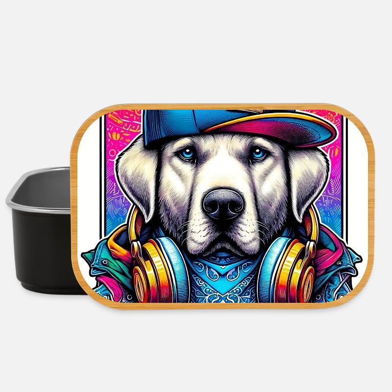 Hund - Lunch Box - Schwarz