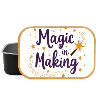 Magie in der Entstehung - Lunch Box - Schwarz - Vorne