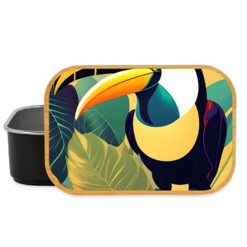 Tukan - Lunch Box - Schwarz - Vorne