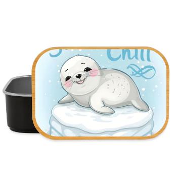 Seal the Chill - Lunch Box - black - Front