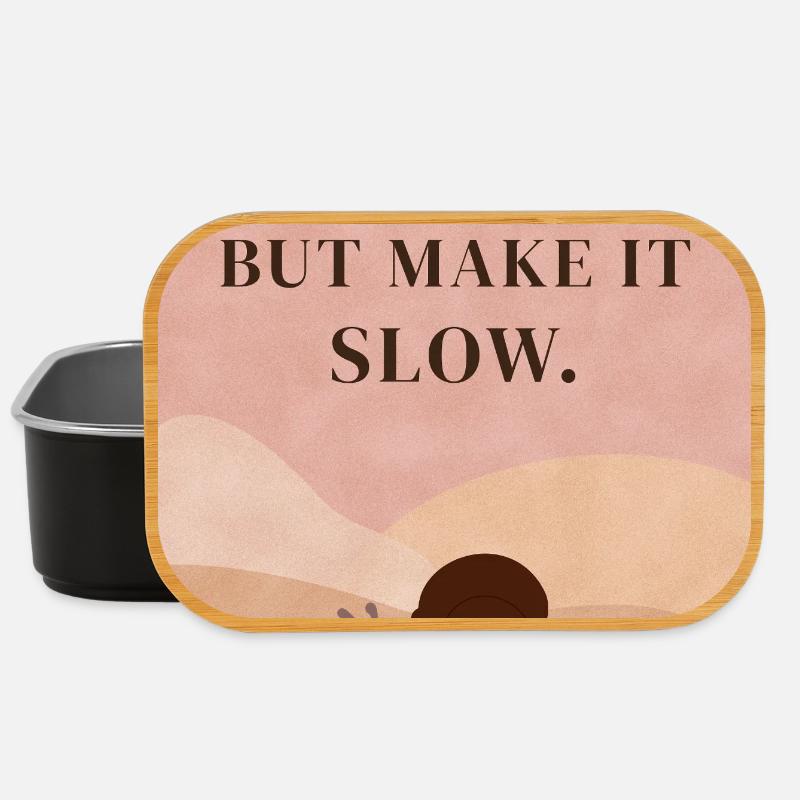 Healing, but make it slow - Lunch Box - Schwarz