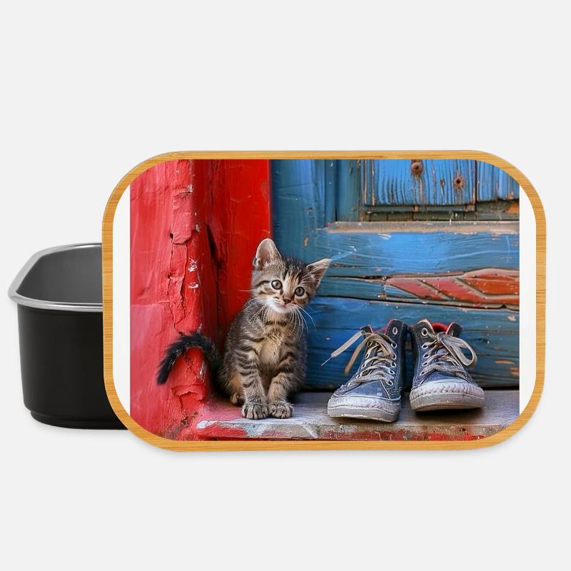 sweet cat - Lunch Box - Schwarz