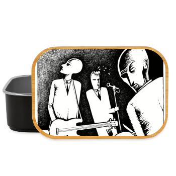 GROUPE S-HIT - Boîte à goûter - noir - Devant
