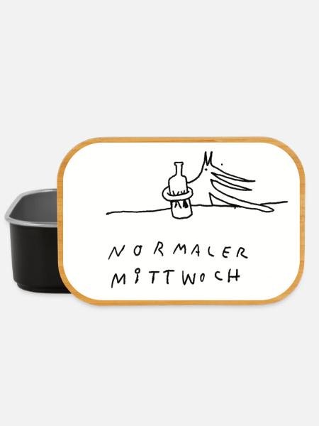 normaler_Mittwoch - Boîte à goûter - noir