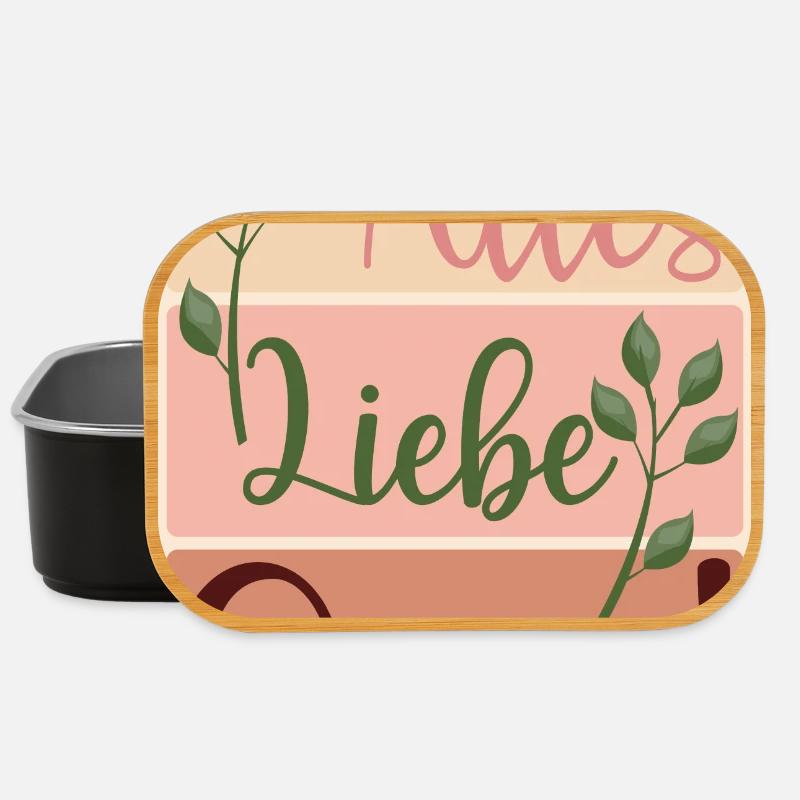 Alles Liebe Oma - Großmama - Danke - Lunch Box - Schwarz