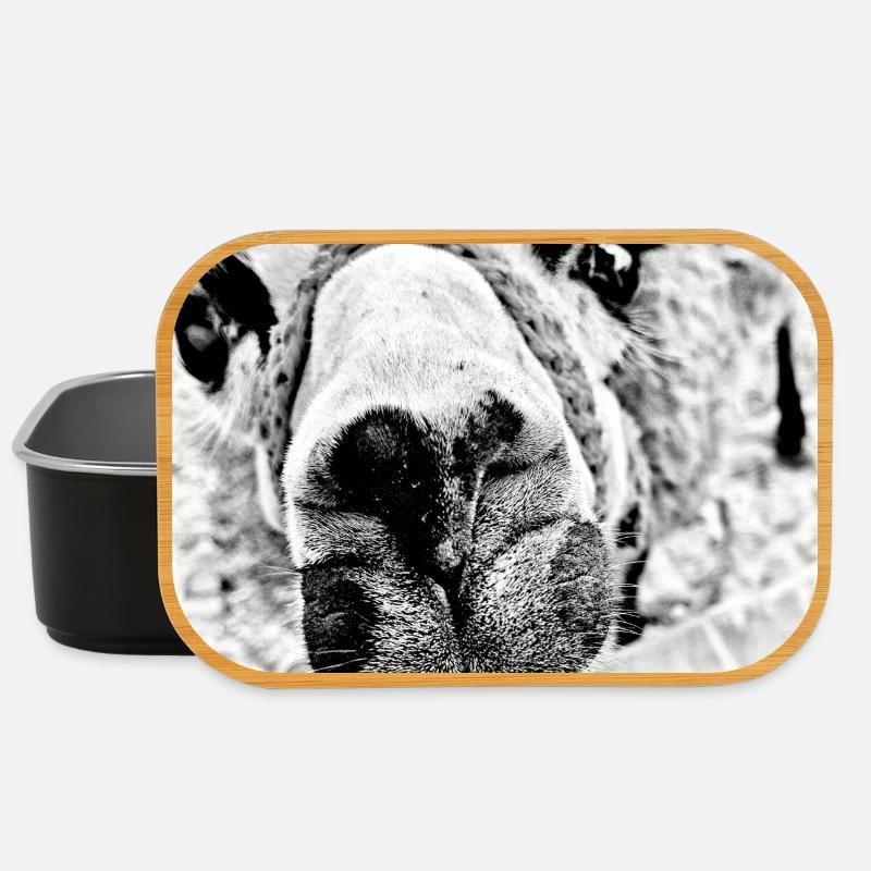 ALPACA, i packs ned, I don't pack that, puns - Lunch Box - black