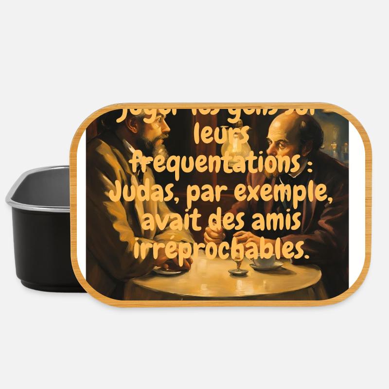 Judge - Boîte à goûter - noir