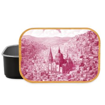 Design de Guanajuato au Mexique - Boîte à goûter - noir - Devant