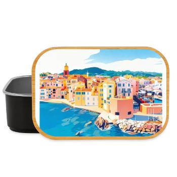 Saint-Tropez Côte d'Azur - Lunch Box - Schwarz - Vorne
