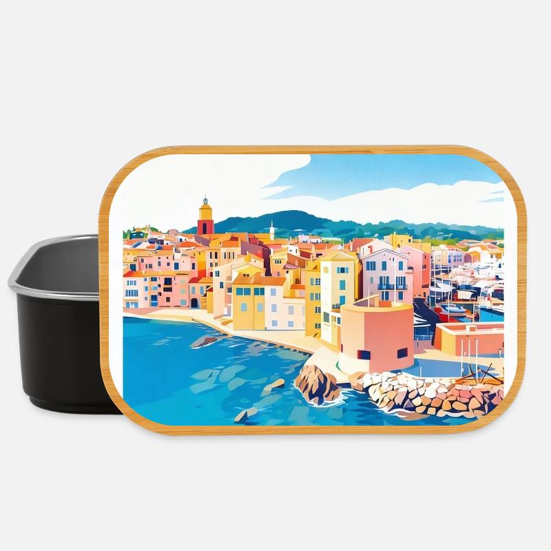 Saint-Tropez Côte d'Azur - Boîte à goûter - noir