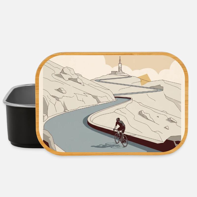 The Climb — Cycling Memory - Lunch Box - black
