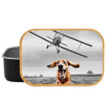 North by northwest - Lunch Box - black - Front