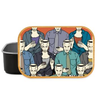 Smombies are coming - Smombie - Lunch Box - Schwarz - Vorne