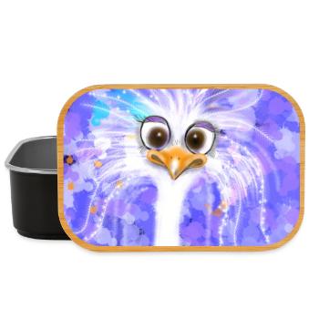 Fabelhafter flauschiger Strauß - Lunch Box - Schwarz - Vorne