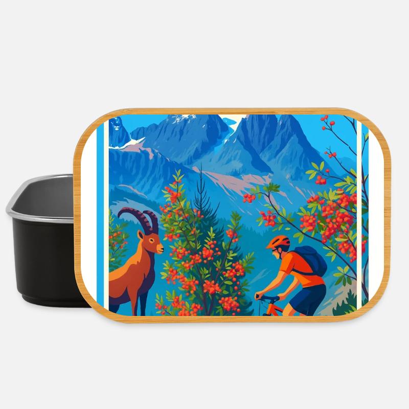 Vélo Montagne dans les Écrins - Boîte à goûter - noir