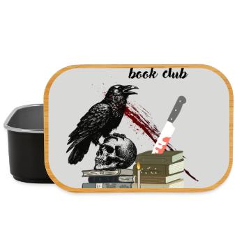 Moral Gray Book Club - Lunch Box - black - Front