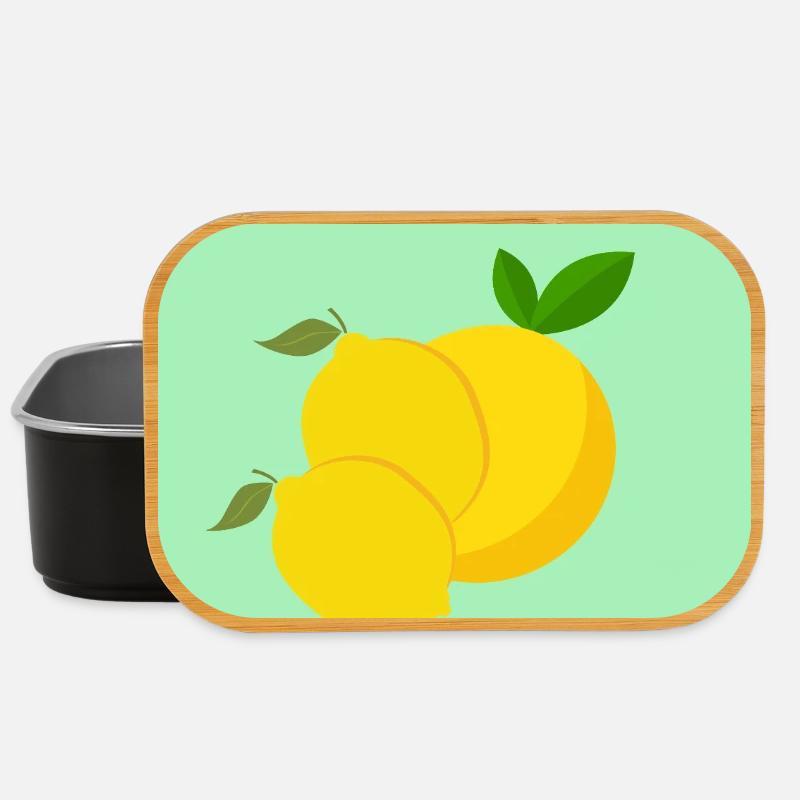 Lemons - Boîte à goûter - noir
