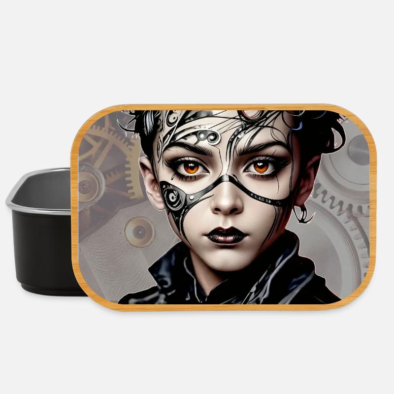 Steampunk Boy 03 - Lunch Box - Schwarz