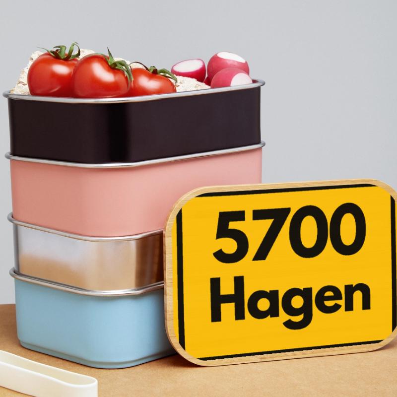 OLD POSTCODE POSTCODE RETRO 5700 HAGEN STOLZ Lunch Box