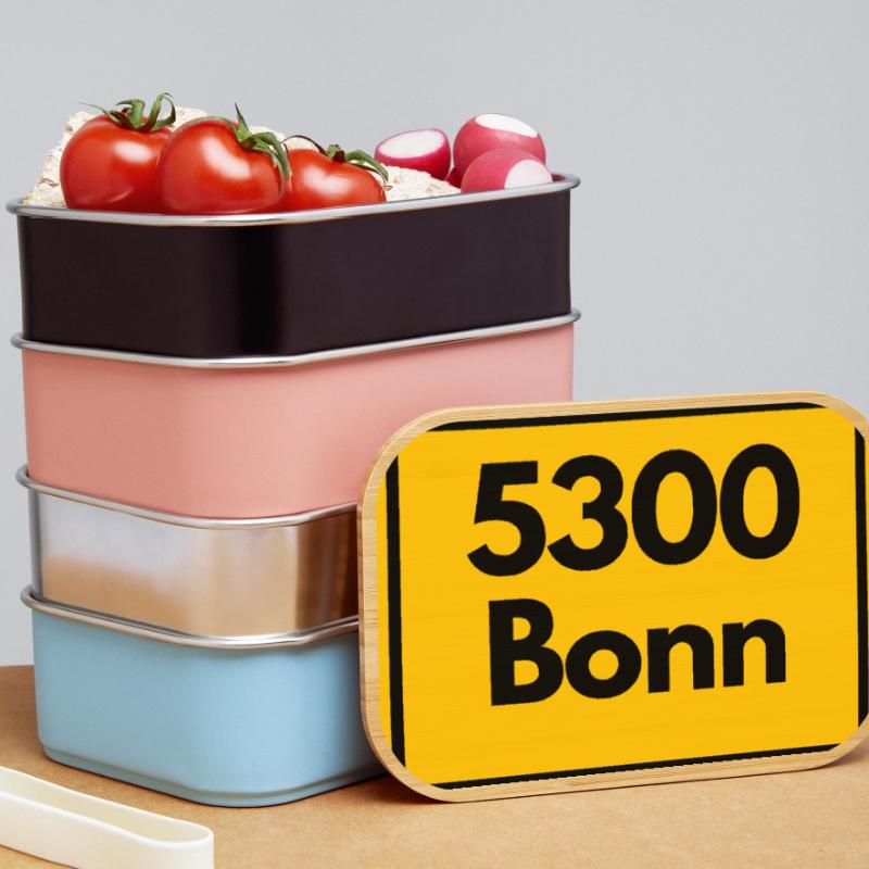 OLD POSTCODE POSTCODE RETRO 5300 BONN - RHEIN SIEG Lunch Box