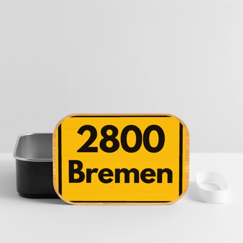 OLD POSTCODE ZIP CODE RETRO2800 BREMEN STADTMUSIK Lunch Box