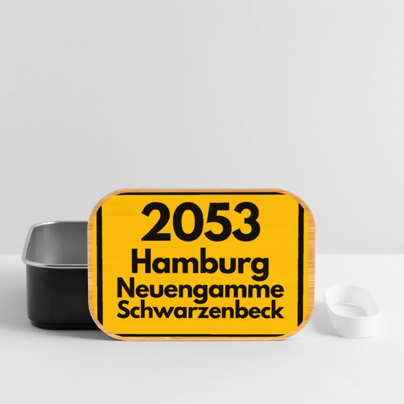 OLD POSTCODE POSTCODE 2053 HAMBURG NEUENGAMME ELBE Lunch Box