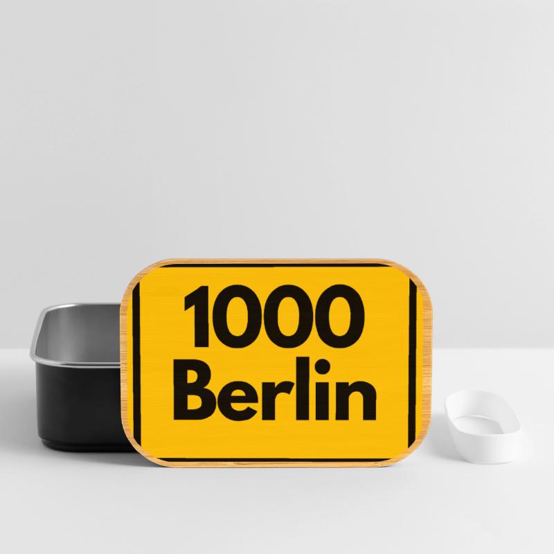 OLD POSTCODE POSTCODE RETRO 1000 BERLIN CAPITAL Lunch Box