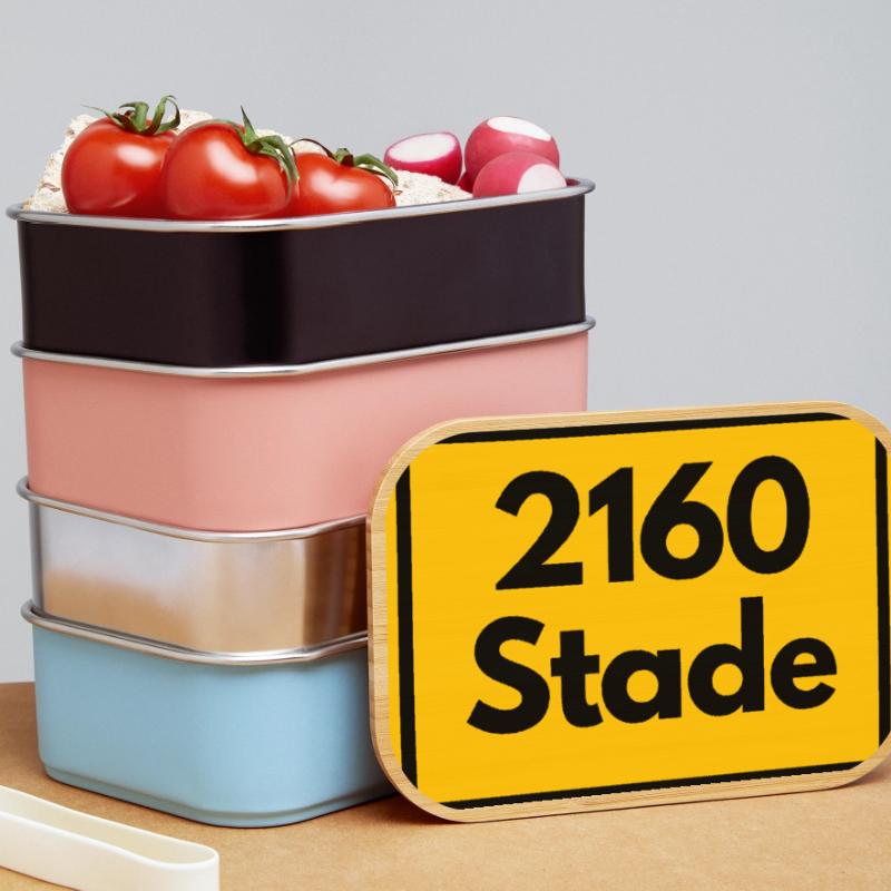 OLD POSTCODE POSTCODE RETRO 2160 STADE HANSEHAFEN Lunch Box